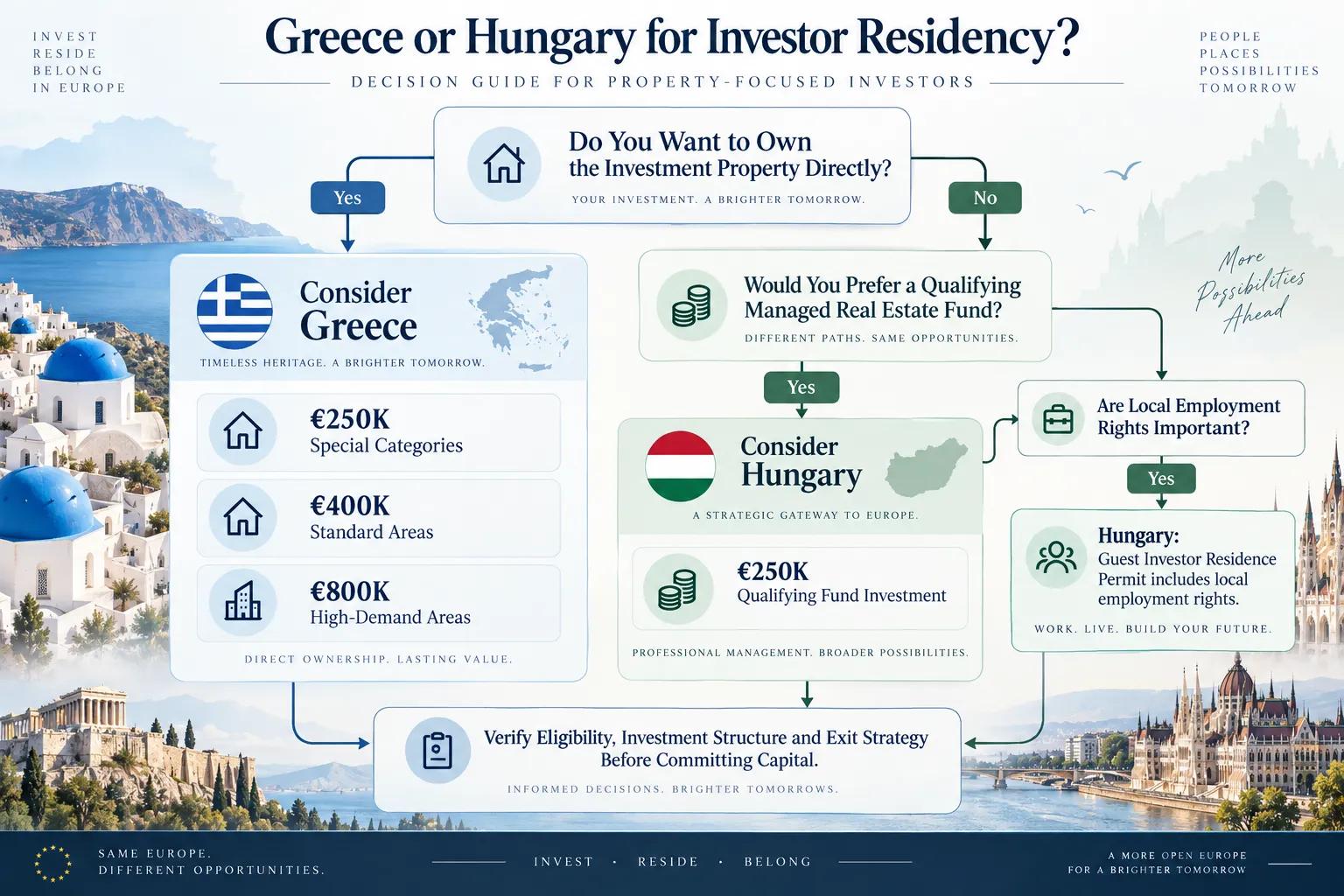 Greece vs Hungary Investor Residency 202